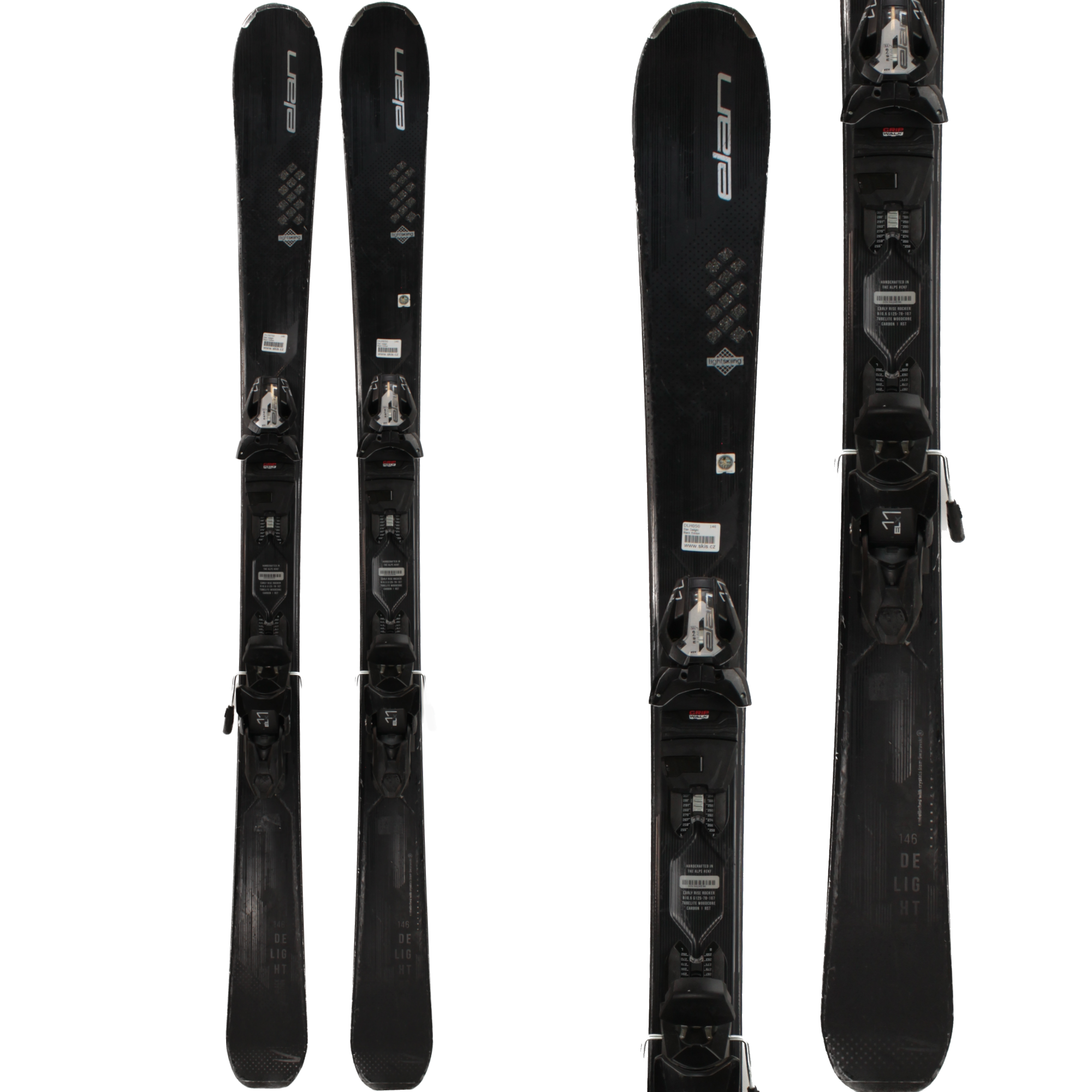 Dámské lyže Elan Delight Black Edition